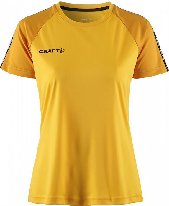 Craft - Squad 2.0 Contrast Spillertrøje Dame - Sweden Yellow  & guld