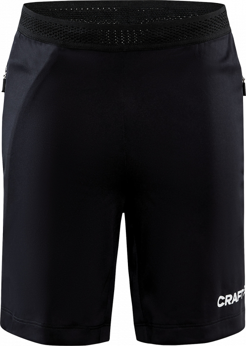 Craft - Evolve Zip Pocket Shorts Junior - Noir