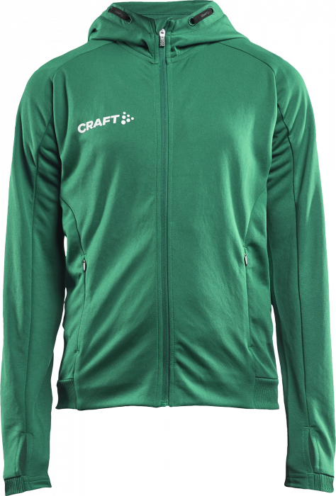 Craft - Evolve Jacket With Hood Junior - Grün