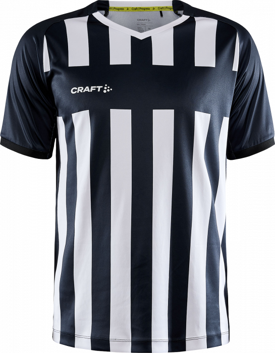 Craft - Progress 2.0 Stripe Jersey Junior - Nero & bianco