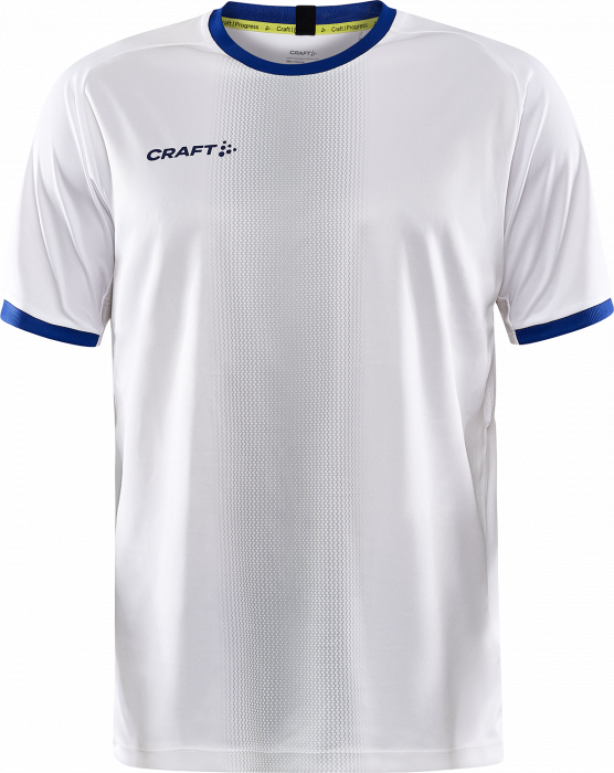 Craft - Progress 2.0 Graphic Jersey Junior - Branco & azul