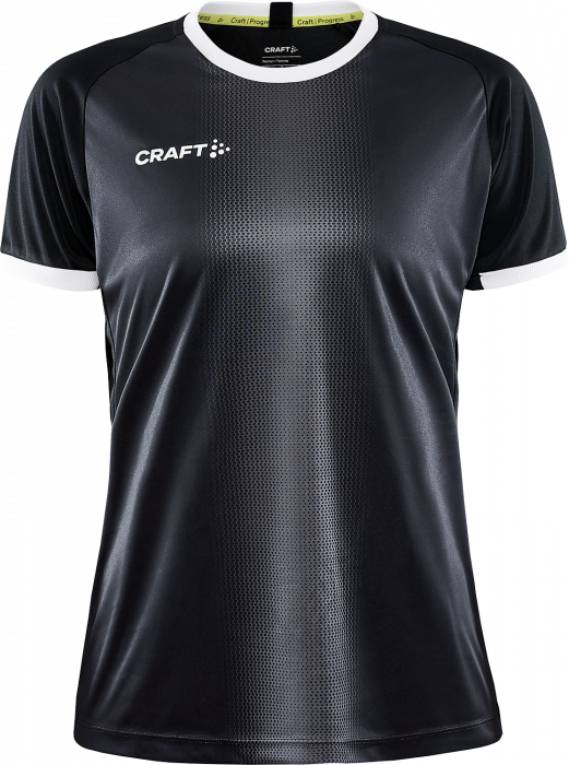 Craft - Progress 2.0 Graphic Jersey Women - Negro & blanco