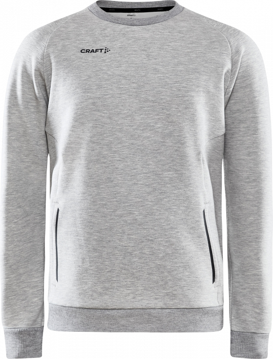 Craft - Core Soul Crew Sweatshirt Kids - Szary melanżowy