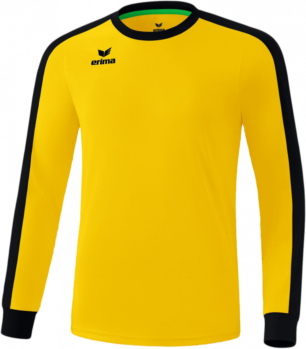 Erima - Retro Star Longsleeve Jersey - Yellow & svart