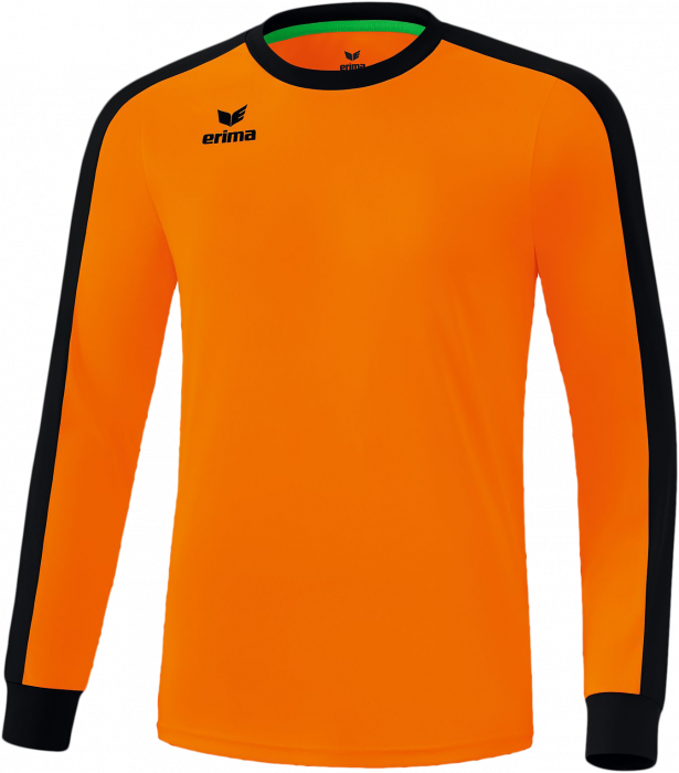 Erima - Retro Star Longsleeve Jersey - Orange & czarny