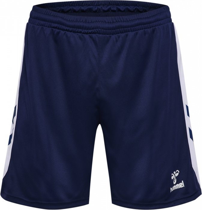 Hummel - Match League Shorts - Marine & white