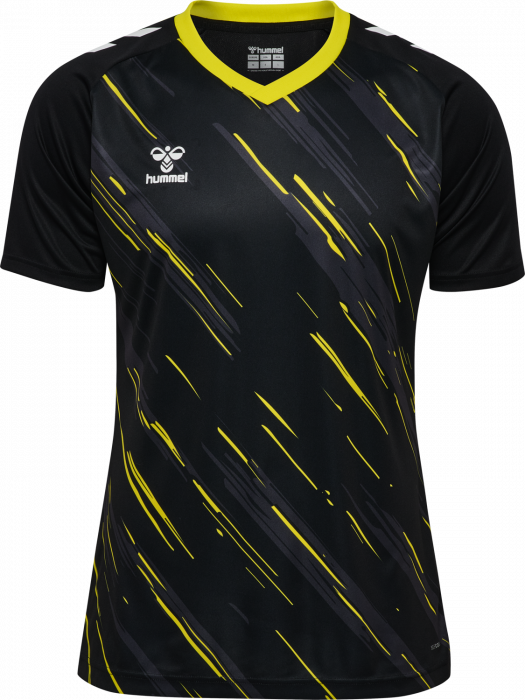 Hummel - Match Triump Jersey - Black & blazing yellow
