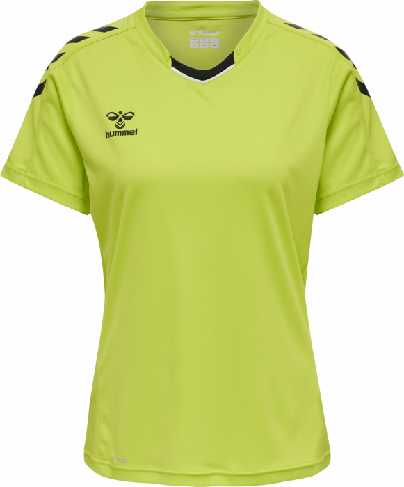 Hummel - Core Xk Poly Jersey Women - Lime & svart