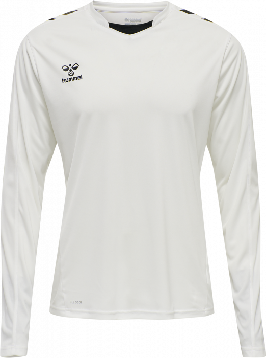 Hummel - Core Xk Poly Jersey Long - Branco & preto