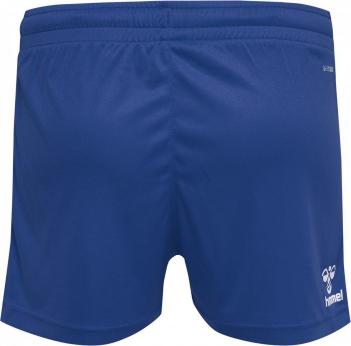 Hummel - Core Xk Poly Shorts Women - True Blue & weiß