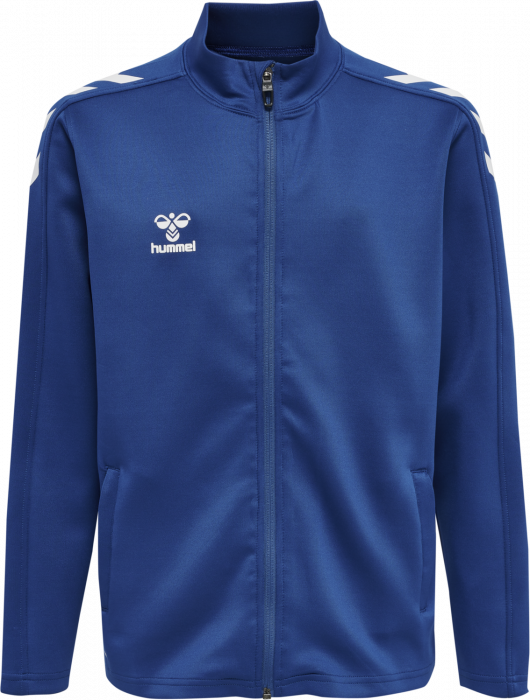 Hummel - Core Xk Poly Sweatshirt Jr - True Blue & branco