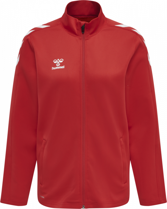 Hummel - Core Xk Poly Sweatshirt Women - True Red & wit