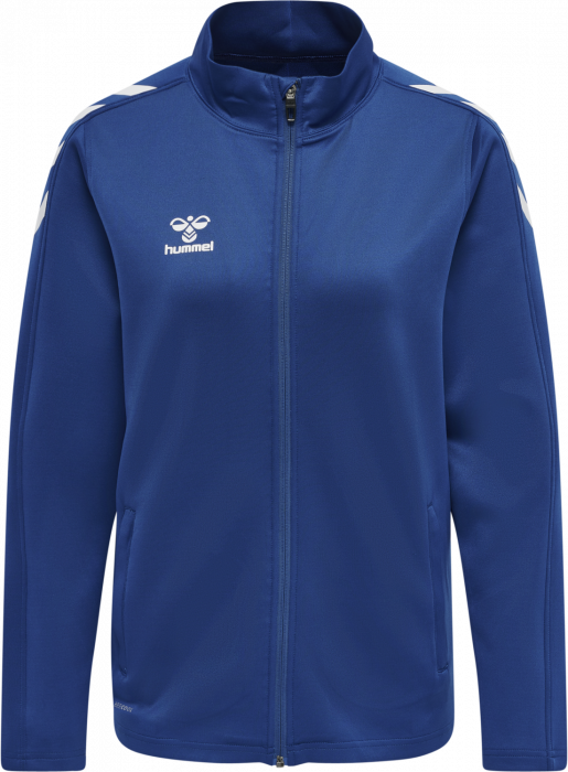 Hummel - Core Xk Poly Sweatshirt Women - True Blue & branco