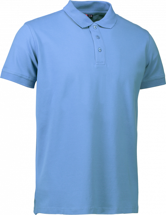 ID - Polo Stretch - Azul claro