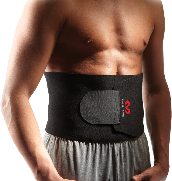 McDavid - Waist Trimmer - Black & scarlet red