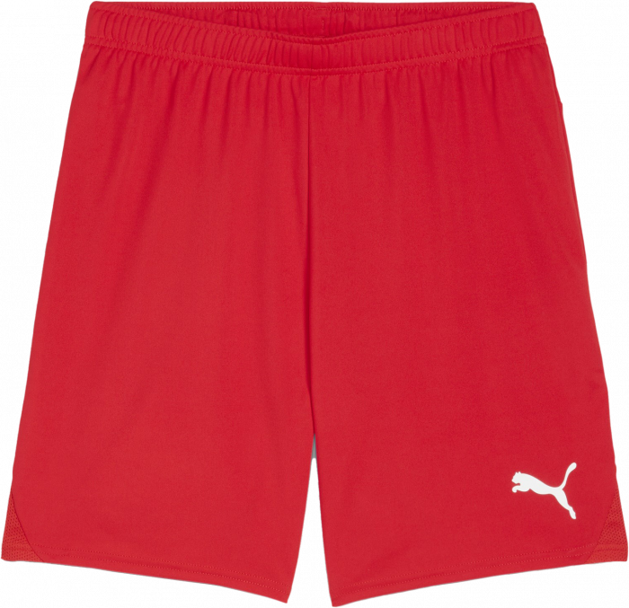 Puma - Teamgoal Shorts - Rojo & blanco