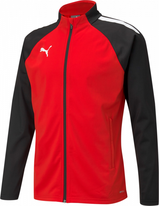 Puma - Teamliga Training Jacket Jr - Rosso & nero