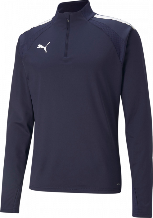 Puma - Teamliga Training 1/4 Zip Top - Peacoat