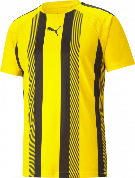 Puma - Teamliga Striped Jersey Jr - Gul & svart