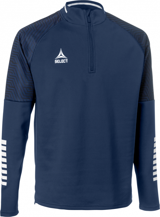 Select - Monaco V24 Training Sweat Half Zip Kids - Blu navy