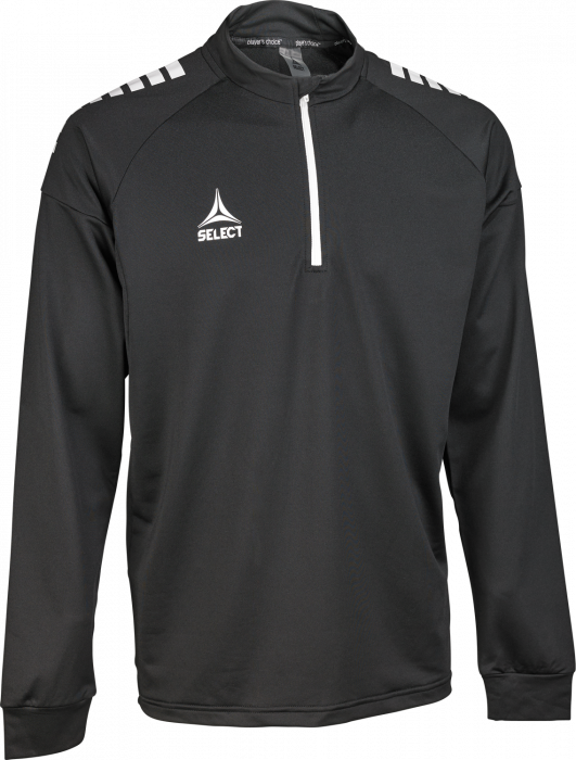 Select - Spain V25 Half-Zip Training Jacket - Schwarz & weiß