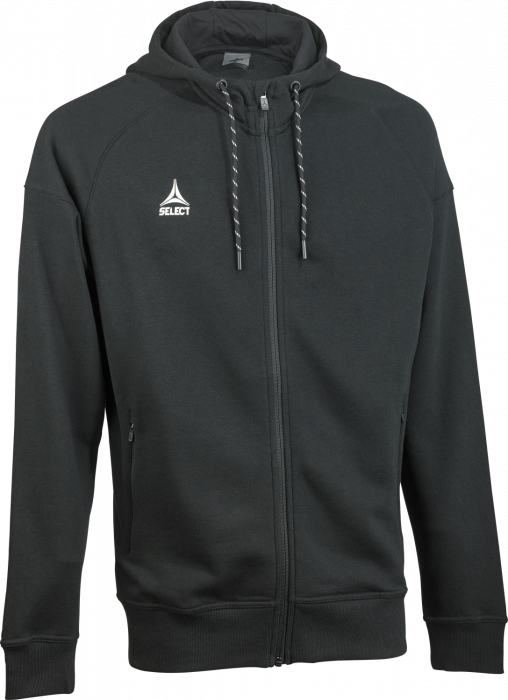 Select - Oxford V25 Hoodie W. Zip - Zwart