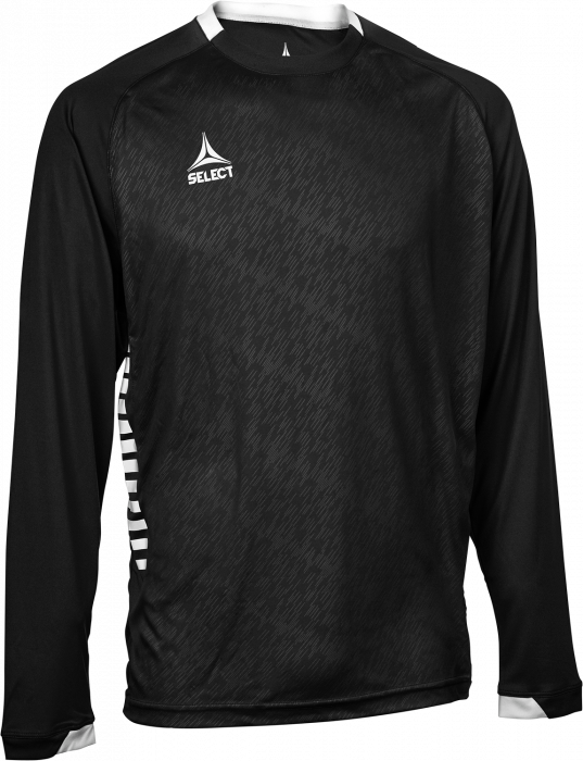 Select - Spain Long-Sleeved Playing Jersey - Black & white