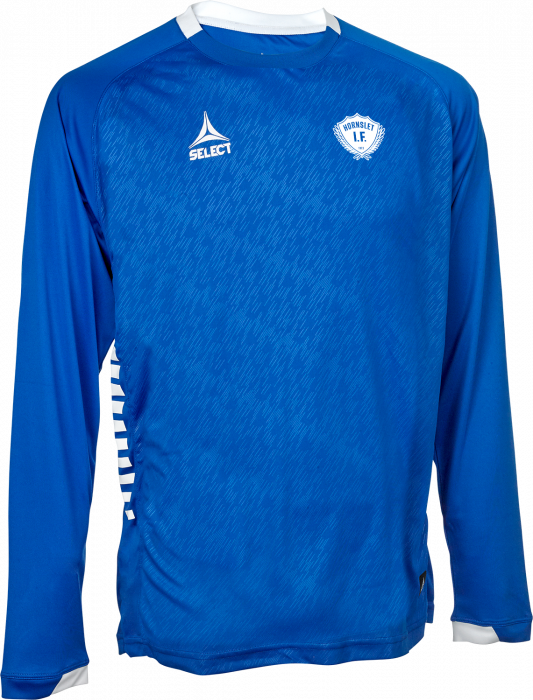 Select - Spain Long-Sleeved Playing Jersey - Blauw & wit