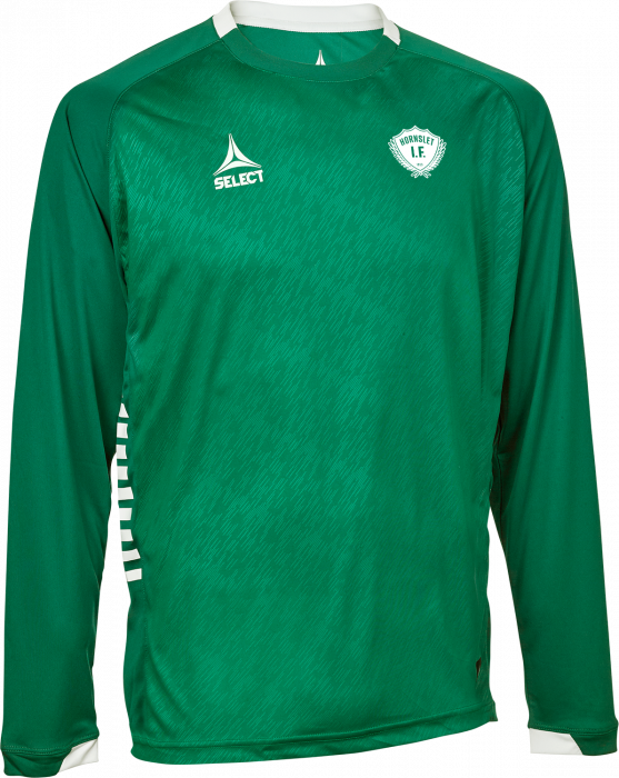Select - Spain Long-Sleeved Playing Jersey - Verde & branco