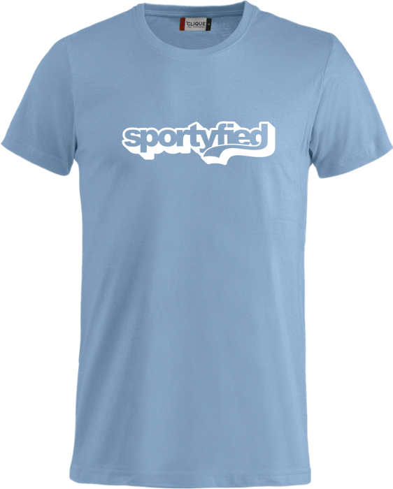 Clique - Sportyfied Tee - Lichtblauw